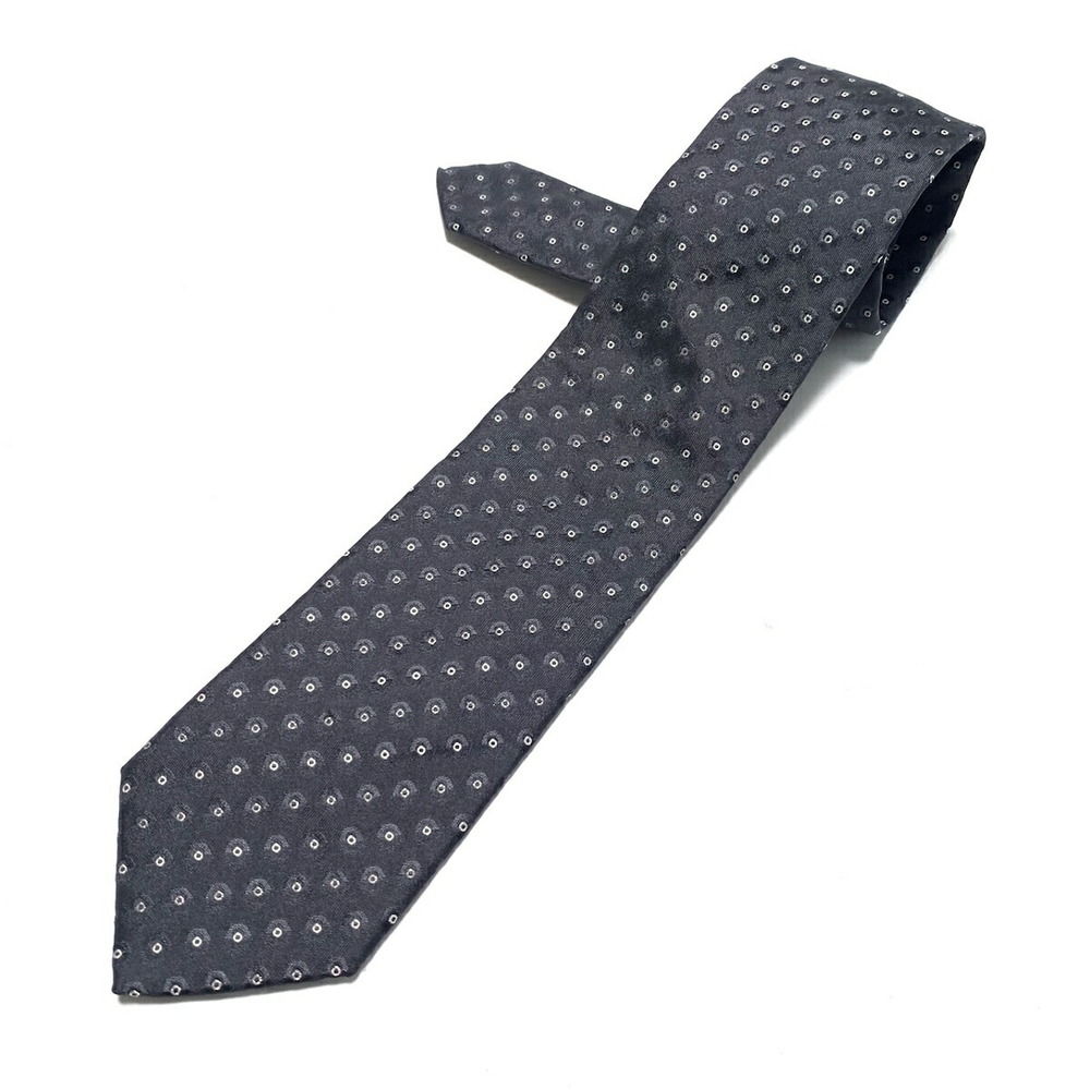 Prada Dot Pattern Tie Black White - image 1